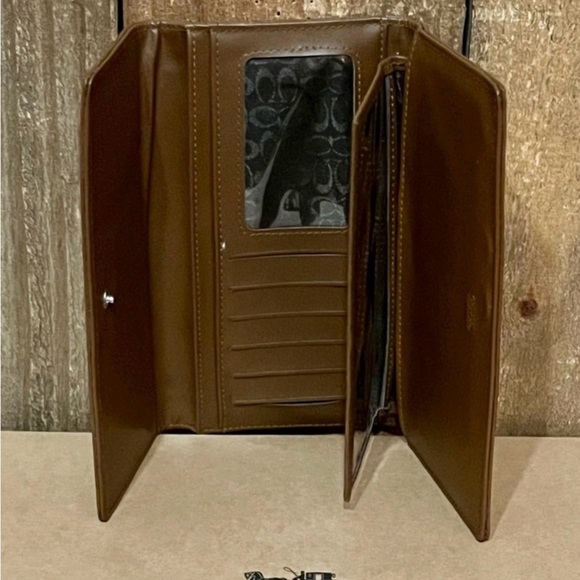 Coach Multicolor Patchwork Wallet - Picture 3 of 9